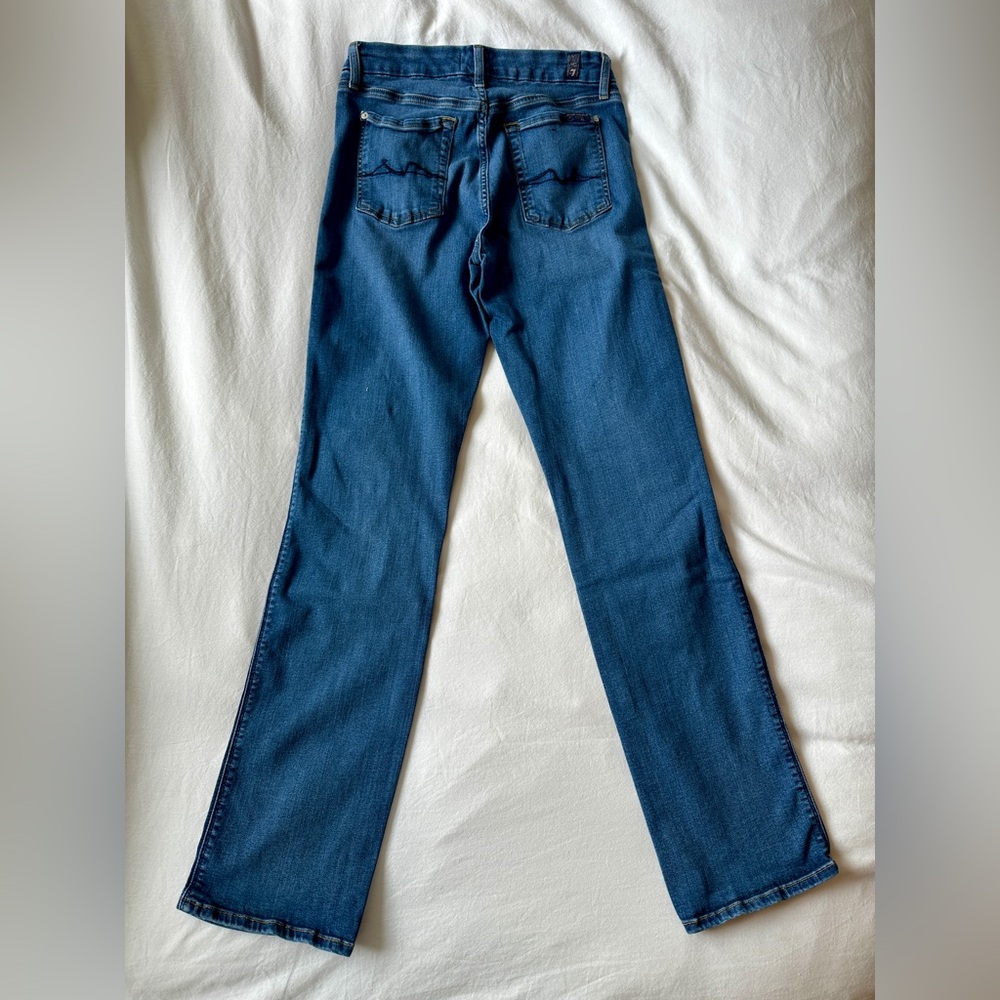 7 For All Mankind Kimmie Straight Leg Jeans - Picture 3 of 9